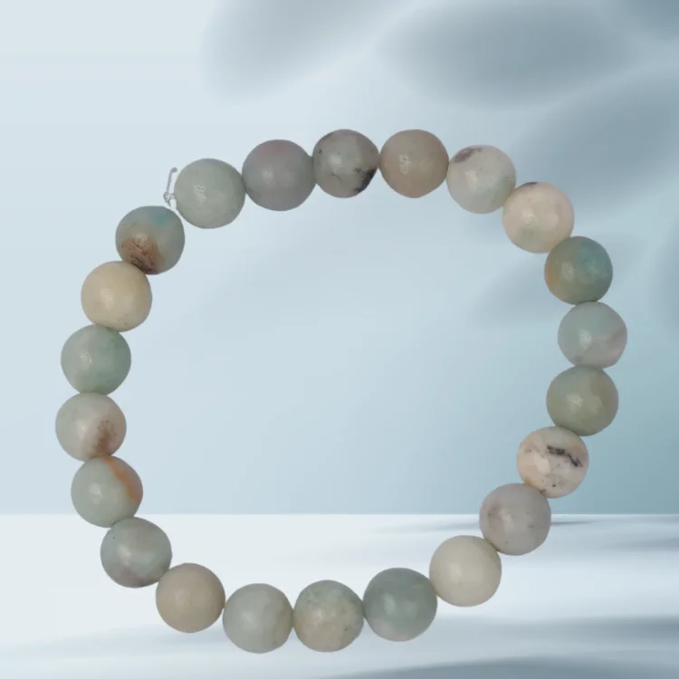 Natural Amazonite  Bracelet